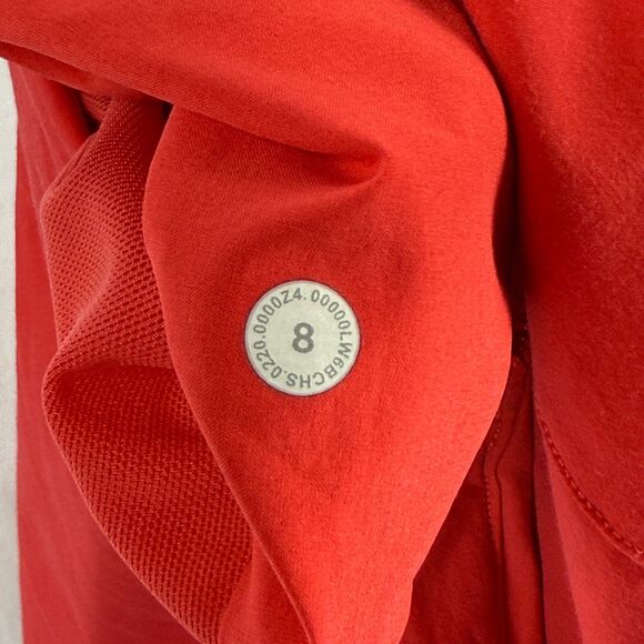 Lululemon Size 8 Your True Trouser High Rise Straight Crop Pant Carnation Red - Picture 12 of 12